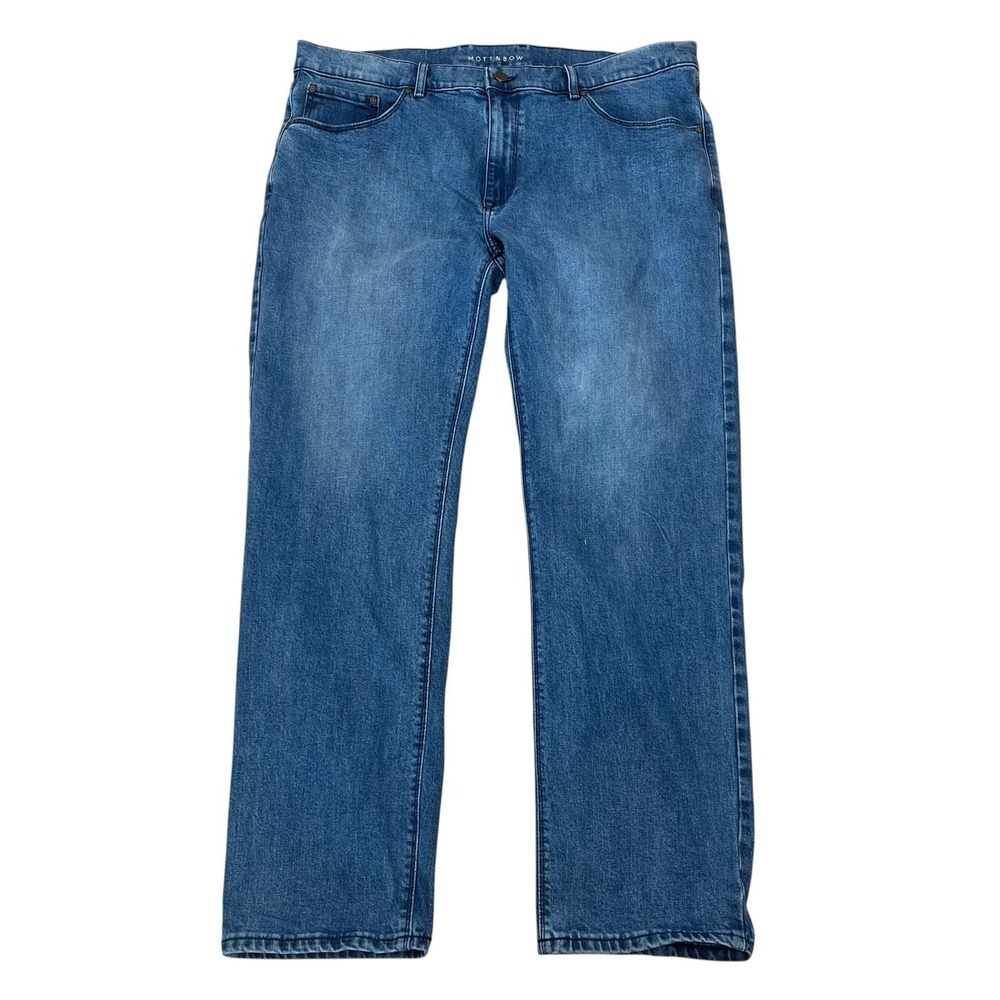 Mott & Bow Warren Slim Fit Jeans Mens 38 (Fits 40x32) Stretch Denim Mid-Rise